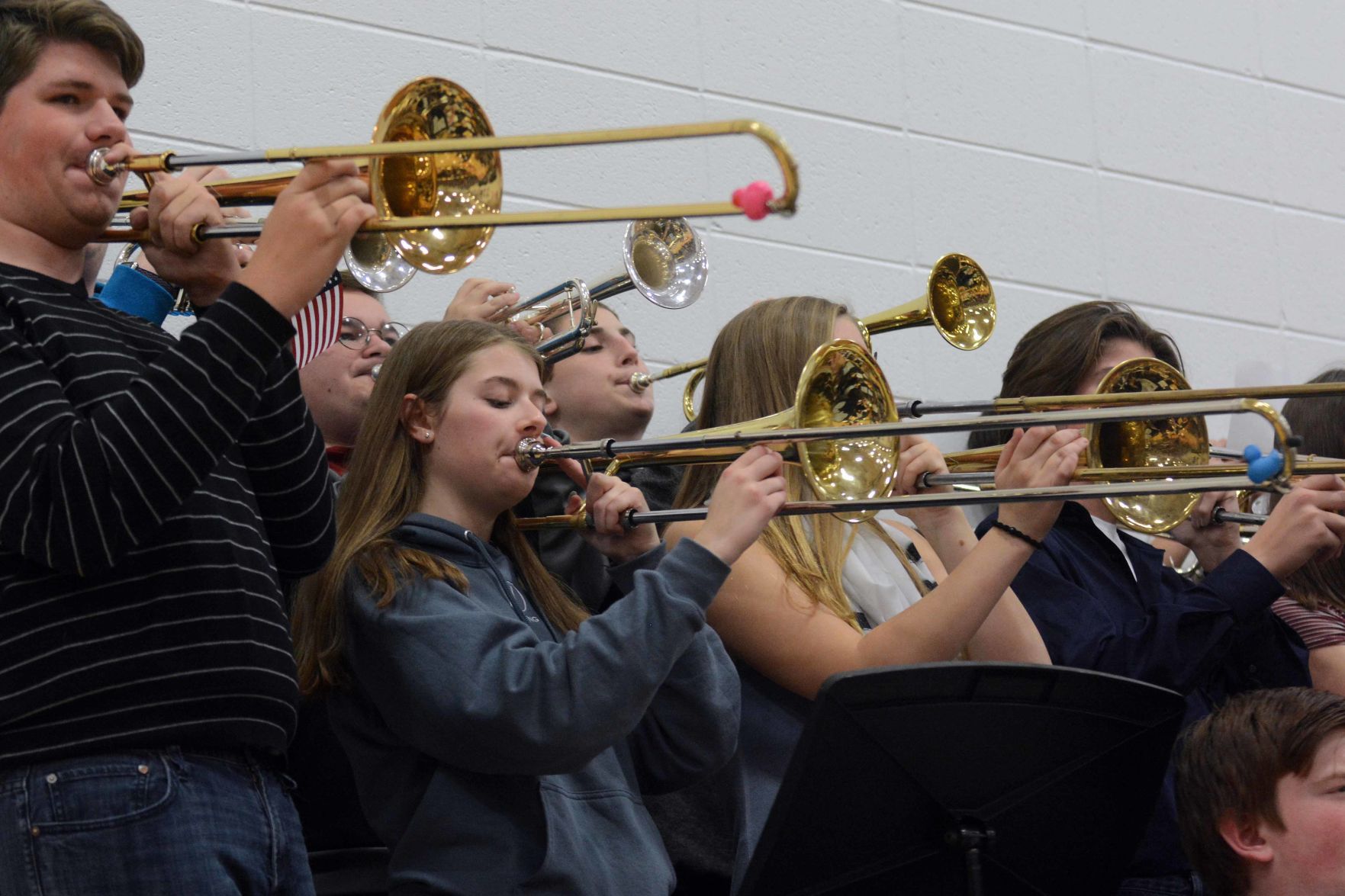 Portage High School Veterans Day ceremony 2019